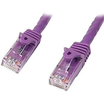 Image of StarTech.com 45PAT10MPL 10 m Purple Cat5e Patch Cable with Snagless RJ45 Connectors, Long Ethernet Cable, Cat 5e UTP