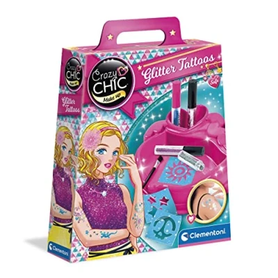 Image of Clementoni 18513 Crazy Chic Glitter Tattoos