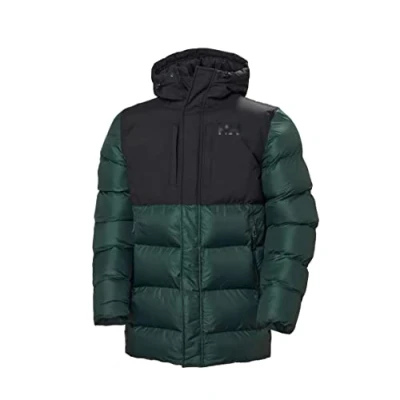 Image of Helly Hansen Men&#039;s Active Puffy Long Jacket Parka, DARKEST SPRUCE, M UK