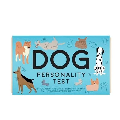 Image of Gift Republic Dog Personality Test Cards Discover Your Dog’s Unique Traits &amp; Attitude with 100 Fun Filled for Lovers New Owners