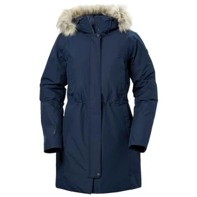 Image of Helly Hansen Women&#039;s W Senja Parka Coat, Black, S