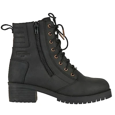 Image of Furygan Women&#039;s Janis Lady D3O Woman&#039;s Motorcycle Shoes Heritage,Touring,Urban, Black, 7 UK