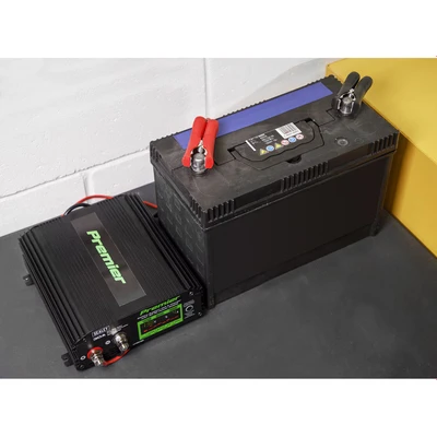 Image of Sealey Premier Battery Support Unit Charger &amp; Maintainer 30A