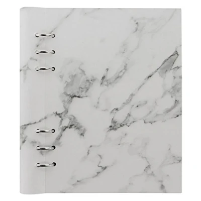 Image of Filofax Clipbook Patterns A5 notebook marble