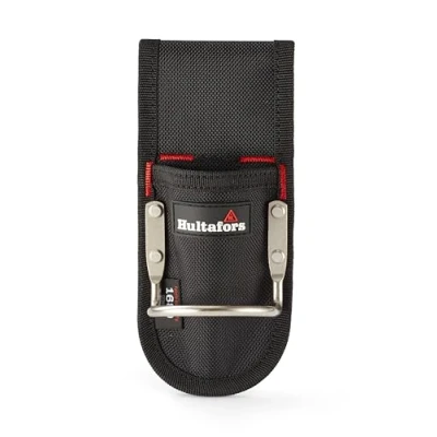 Image of Hultafors Hammer &amp; Tool Holder, Belt Holder for Small Tools, Robust Material with 1680 Denier, Sturdy Holster, Compatible Belts of up to 50 mm Wide, 592010