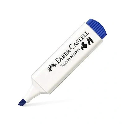 Image of Faber Castell Textile Marker Blue
