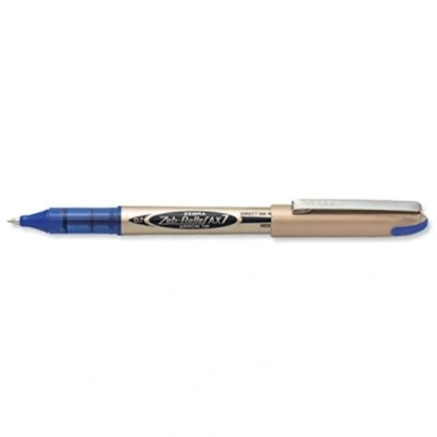 Image of Zebra Ax7 Liq Ink Rollerball Pen Blue