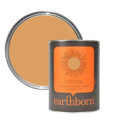 Image of Earthborn Lifestyle Emulsion Paint, Freckle 2.5L Eco Friendly, Breathable, Matt Finish for Walls &amp; Ceilings, Washable Paint