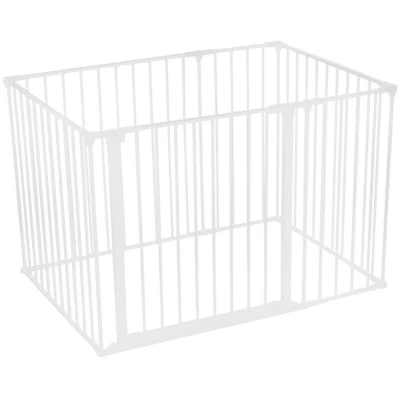 Image of Safetots Play Pen White 72cm x 105cm, Baby Playpen, Den for Toddlers, Large Easy Installation