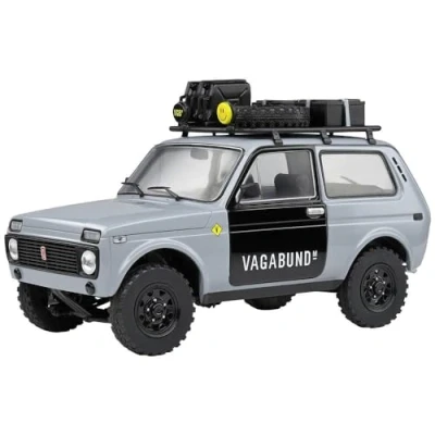 Image of Solido S1807302 1:18 1980 Lada Niva Vlada Grey Collectible Miniature car