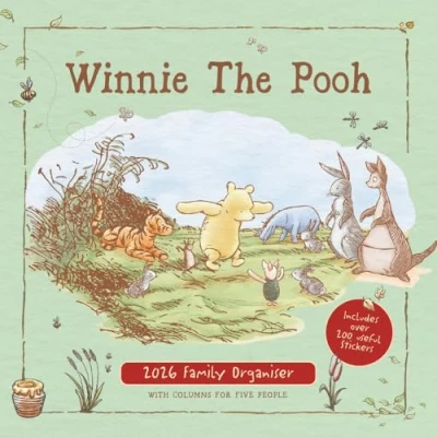 Image of Disney Winnie The Pooh Classic Family Planner 2026