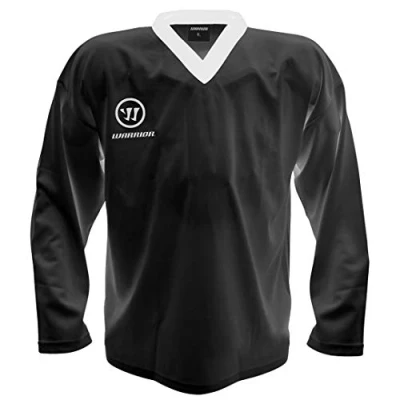 Image of Warrior Training / Practice Ice and Roller Hockey Jerseys (Black, XX Large (55&quot; Chest))