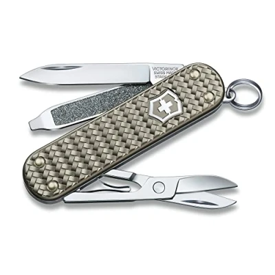 Image of Victorinox Swiss Army Knife Classic SD Precious Alox Infinite Grey