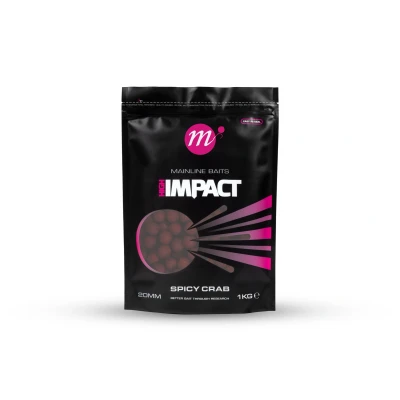 Image of Mainline Hi Impact Boilies 20mm (1kg) Spicy Crab