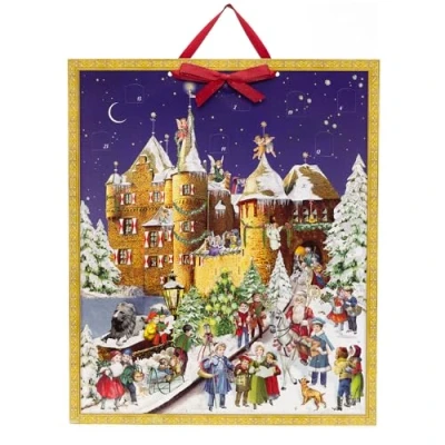 Image of Christmas at the Castle Advent Calendar Large Traditional Picture Paper