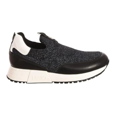 Image of Liu Jo 4A3717TX084 22222 women&#039;s Tennis Trainers (Shoes) in Black