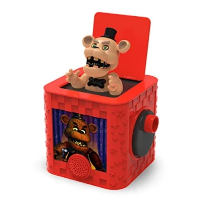 Image of Funko Games Five Nights at Freddy&#039;s (FNAF) Scare In the Box Game Ages 8+ 2 8 Players Sound Effects and Pop Up Action Family Game, Kids Games, Horror Beware Jump