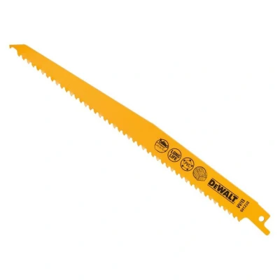 Image of DEWALT DT2349QZ 228mm Reciprocating Blade Fast Cuts Wood with Nails Plastics