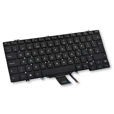 Image of TJL Fits Dell Latitude 5300, 7300 UK ENGLISH Backlit Keyboard 666FG