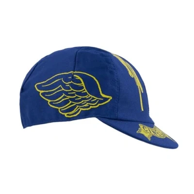Image of Cinelli Milano Bike Veterans, Cycling Cap, Blue, One Size