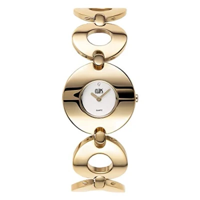 Image of Clips Women&#039;s Quartz Watch 553 4012 88 with Metal Strap