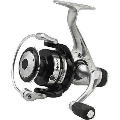 Image of DAM Quick 1 RD, Fishing Reel, Spinning Reels,The Ultimate Reel for Speed and Precision, Black, Unisex, 5000