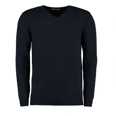 Image of Kustom Kit Men&#039;s Kk352 Jumper, Blue (Navy Blue), L UK