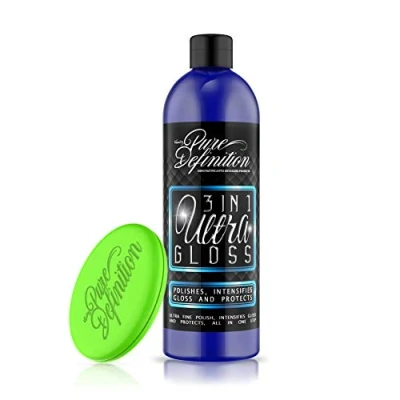 Image of Pure Definition Car Polish &amp; Wax 3 In 1 Ultra Gloss High Protective Finish (250ml)