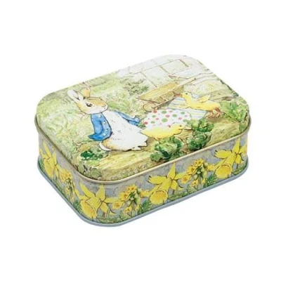 Image of Peter Rabbit Small Rectangular Tin