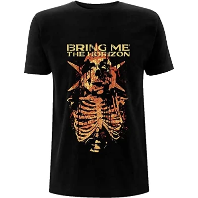 Image of Rock Off Bring Me The Horizon &#039;Skull Muss&#039; (Black) T Shirt (xx Large)