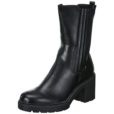 Image of MARCO TOZZI Women&#039; 2 25475 29 Chelsea Boot, Black, 6 UK