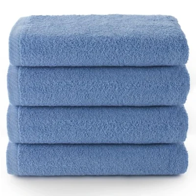 Image of Top Towel Plus Bath Towels 4 Face or Bidet 30 x 50 cm 100% Cotton Lavender