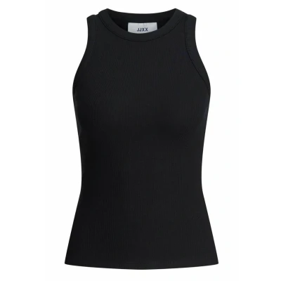 Image of JJXX SL RIB JRS Top, Women&#039;s, Size: Small, Black