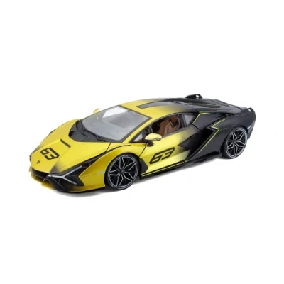 Image of Bburago B18 11100 Lamborghini SIAN FKP 37 1:18 Die Cast Collectible Car, Assorted Designs and Colours