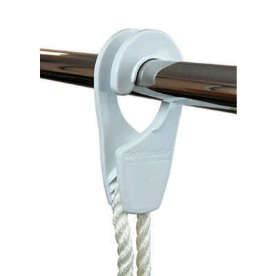 Image of Fast Fender Clip for 25mm Rail (Pair): Grey
