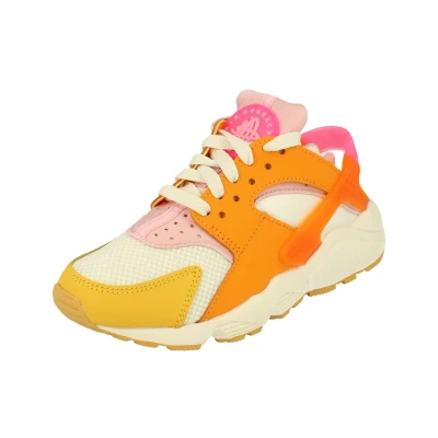 Image of Nike Womens Huarache White Trainers Size UK 4
