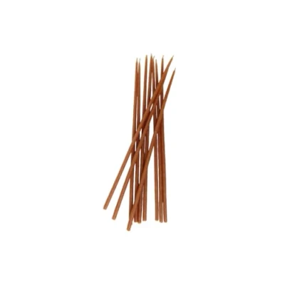 Image of Glowing Bee Handmade Natural Pure Beeswax Thin Taper Candles 30cm (Pack of 10) (Brown)