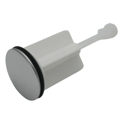 Image of Hansgrohe thumb plug lever valve chrome (92175000)