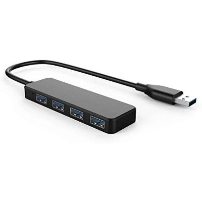 Image of baolongking USB Hub, 4 Port Hub Ultra Slim Portable Splitter for iMac Pro, MacBook Air, Mac Mini/Pro, Surface Notebook PC, Laptop, Flash Drives, and Mobile HDD (usb 3.0hub)