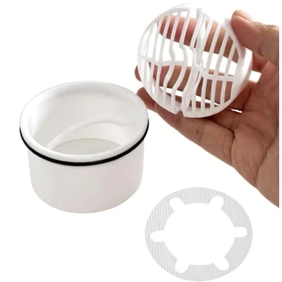 Image of SopimusZ Immersion Pipe for Viega Tempoplex Model 6961.99,2006 No. 582982 Odour Trap Shower with Seal and Drain Hair Catchers