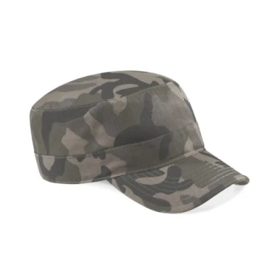 Image of Beechfield Camouflage Army Cap Choice of Colours One size