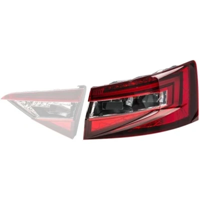 Image of 3V9945208, 3V9945712 Rear light HELLA 2SK 354 832 081 Right Outer section LED 12V without bulbs bulb holder SKODA: Superb III Estate