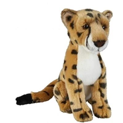 Image of Ravensden Soft Toy Cheetah Sitting 28cm