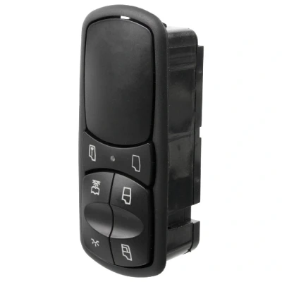 Image of 9438200197, A9438200197 Switch, window winder FEBI BILSTEIN 175827 Passenger Side