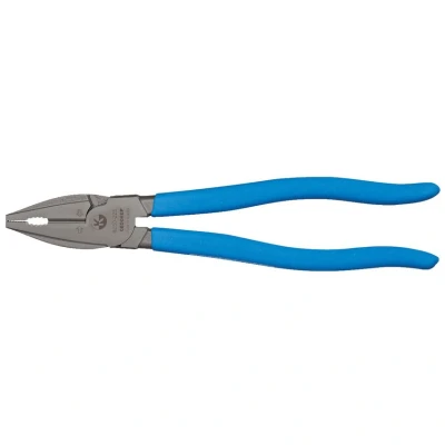Image of GEDORE Power combination pliers for cutting/holding/twisting, Non slip grips, Length 225 mm, 8250 TL