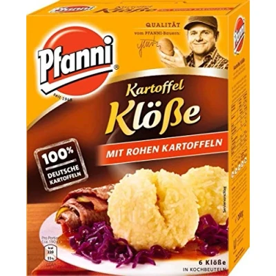 Image of Pfanni Potato Dumplings with Raw Potatoes (Kartoffel Klöße mit Rohen Kartoffeln) 200g