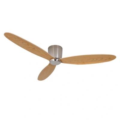 Image of Beacon Lighting ceiling fan Airfusion Radar teak Ø 132 cm quiet