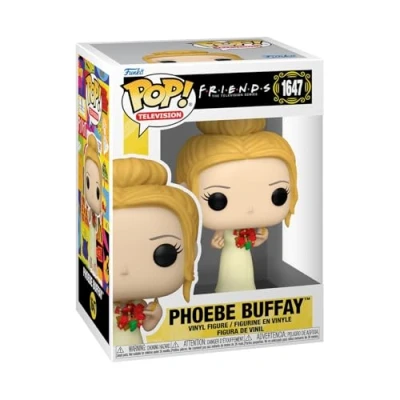 Image of Funko POP! TV: Friends Phoebe Buffay Collectable Vinyl Figure Gift Idea Official Merchandise Toys for Kids &amp; Adults TV Fans Model Collectors and Display
