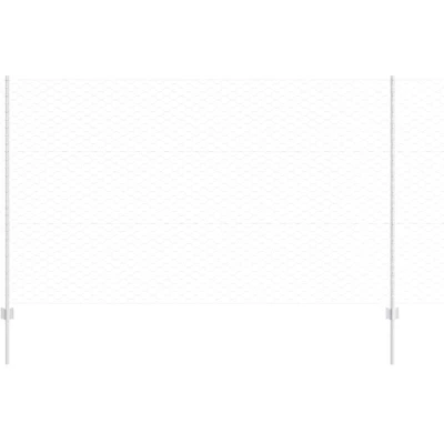 Image of vidaXL Fence Posts 22 pcs U Channel 140 cm Galvanised Steel