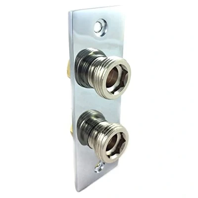 Image of Bidet Douche Shataff Thermostatic Shower Fixing Wall Plate Bathroom Toilet Valve Backplate Chrome